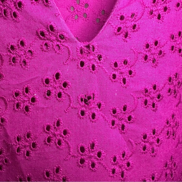 Emily Lovelock Hailey Blouse. Size: XL. Orchid Broderie. - Picture 4 of 8